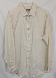 Van Heusen Stretch Hemd Herren 17-17 1/2 34/35 ultra faltenfrei hellgelb - Bild 1 von 15