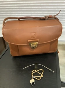Vintage OMNICA 100 Deluxe West German Leather Camera Bag + gratis Zubehör !!!! - Bild 1 von 21