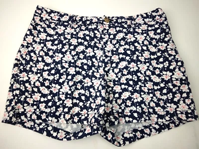 PANTALONES CORTOS FLORALES FADED GLORY NEGROS CUATRO BOLSILLOS TALLA 14 Foto 1 de 4