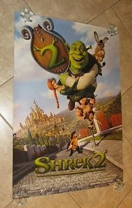 SHREK movie poster (C) MIKE MYERS, CAMERON DIAZ original 1 sheet movie poster - Picture 1 of 5