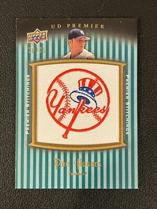 Phil Hughes 2008 Upper Deck Premier Stitchings /25 Yankees PSTI-PH - Picture 1 of 2