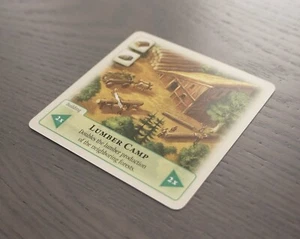 Rivalen um Catan Kartenspiel | Holzlager Baukarte | Offizielles Stück - Bild 1 von 6