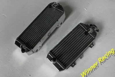 Radiador de aluminio L+R FIT Kawasaki KX250F KXF250 KX 250 F 2017 2018 2019 2020 Foto 1 de 4
