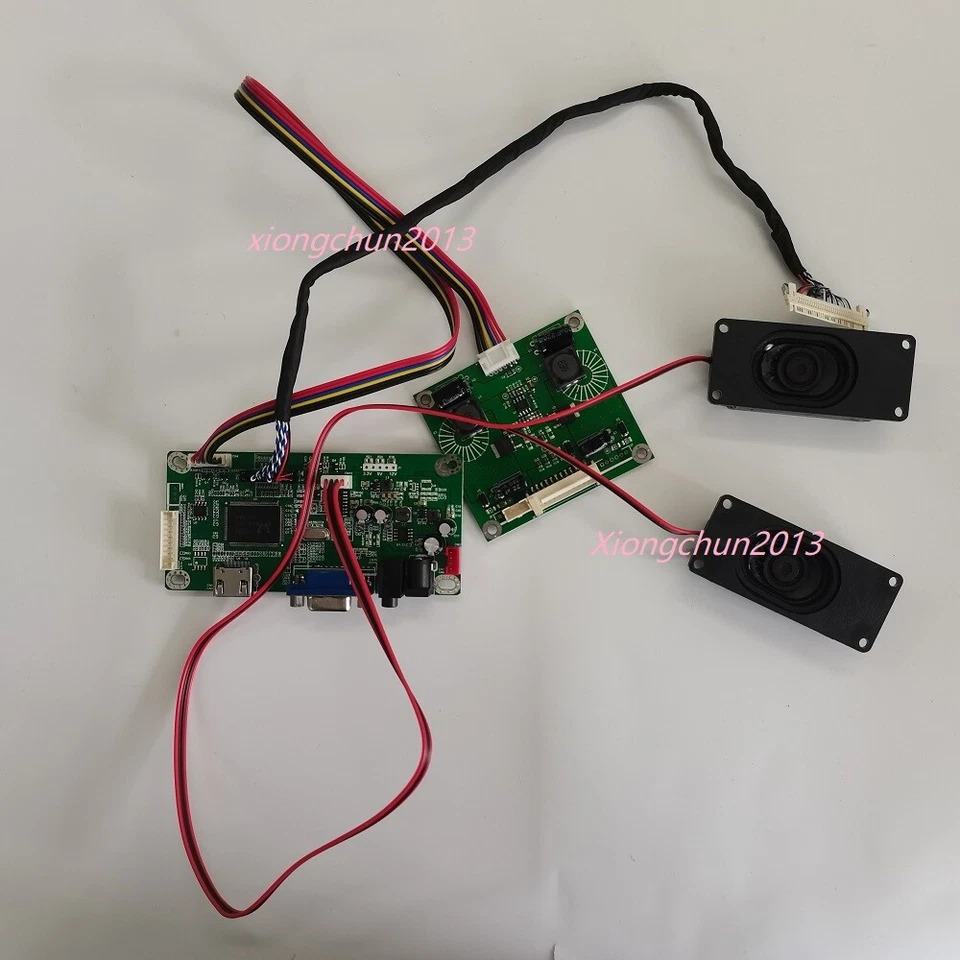 For LM270WQ1-SDA2/SDC1 2560X1440 EDP Controller kit HDMI VGA LED 27" + speaker - Bild 1 von 4