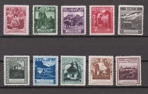 Liechtenstein, Nr. 94-104 (ohne Nr. 98), ungebraucht - Picture 1 of 1