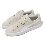 Puma Suede Camo Wns Beige White Grey Women Casual LifeStyle Shoes 389843-01
