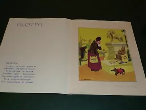 AQUARELLE - J. TOUCHET - LA VOIX DU SANG .GLOTTYL - EDITIONS LABORATOIRE DENIS - Foto 1 di 3