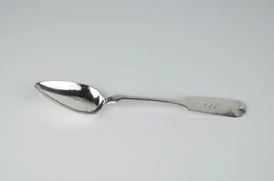 Coin Silver Nelson Haight, NY 1839-1869 7 1/2" Spoon - Picture 1 of 4
