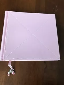 Two’s Company Pink Photo Book 50 Pages/200 Photos For Baby Girl’s First Memories - Picture 1 of 9