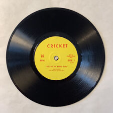 Roll Out The Barrel (Polka) Mac Perrin Vinyl 78 RPM 7" Record Cricket C-76