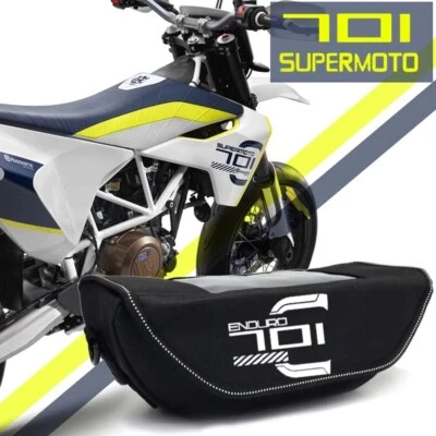 Para Husqvarna 701 SUPERMOTO & ENDURO Bolsa de Almacenamiento Impermeable Manillar Bolsa de Viaje Foto 1 de 2