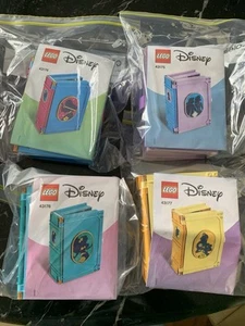 Bulk 4 LEGO Disney Storybook Adventures Set (43174,43175,43176,43177 ) Complete - Picture 1 of 9