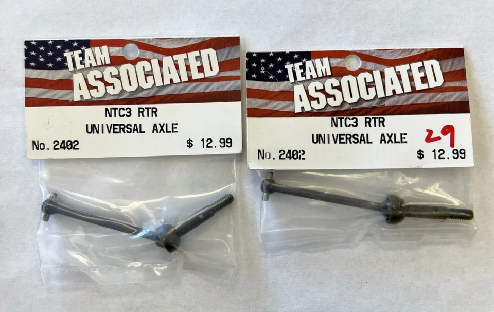 Team Associated #2402 Universal Dogbones/Axles for RC NTC3 - Image 1 of 1