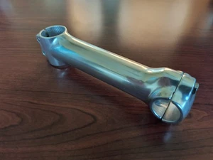 Threadless Aluminum Stem, 150mm, 25.4mm, 1 1/8", Chrome/Silver, Super Long Reach - Picture 1 of 6