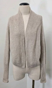 MaxMara Cashmere Silk Cardigan Sweater Beige New Retail $895.00 - Picture 1 of 9