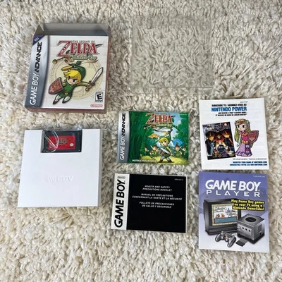 Legend of Zelda The Minish Cap (Nintendo Gameboy Advance, 2005) GBA Complete CIB - Image 1 of 4