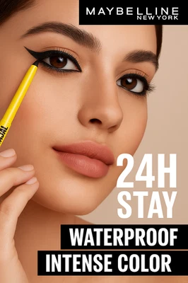 Maybelline Colossal Kajal Black 0.35g | 24H Stay | Waterproof | Intense Color - Image 1 of 4