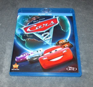 Disney Pixar Cars 2 (Blu-ray/DVD, 2011, 2-Disc Set) Fast Shipping - Imagen 1 de 3