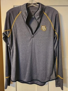 Colosseum womens Large 3/4 zip Marquette University pull over w/thumb holes - Picture 1 of 4