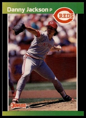 1989 Donruss #124 Danny Jackson - Image 1 of 2