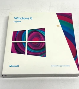 Microsoft Windows 8 Upgrade 32 & 64Bit VUP DVD - Picture 1 of 8