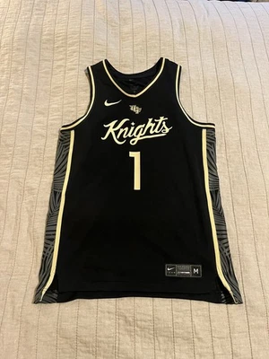 UCF Nike Engineered Basketball Jersey Size Medium Black Gold Palm Trees - Image 1 of 4