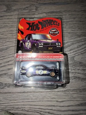 Nissan Skyline H/T 2000GT-R Red Line Club 1972 exclusivo de Hot Wheels RLC Foto 1 de 4
