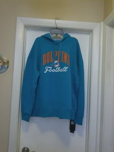 Fanatics X-Large Women's Miami Dolphins Football Licensed Sweatshirt New W/Tag - Picture 1 of 4