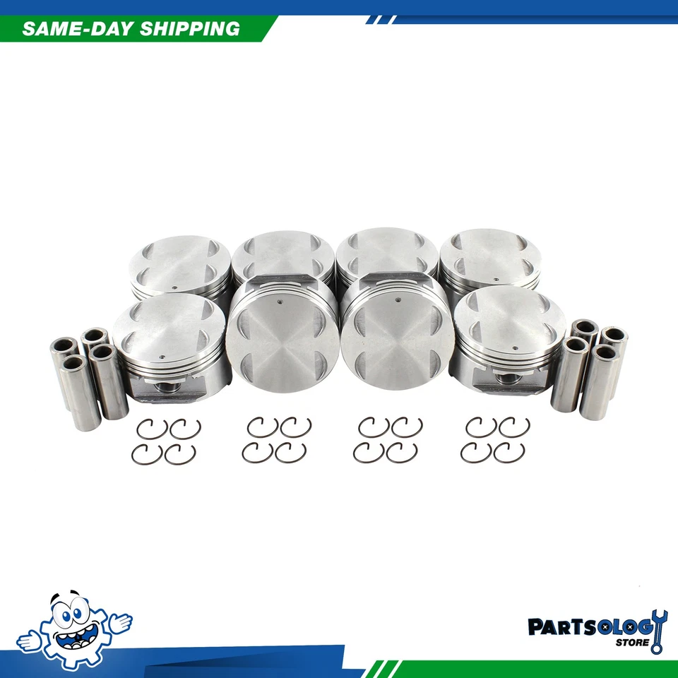 DNJ P3153 horas Juego completo de pistones para 93-99 Cadillac DeVille 4,6 L DOHC 32v Foto 1 de 1