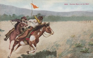 Cowboy Rennen zur Hälfte - unbenutzt/unbespielt - Bild 1 von 2