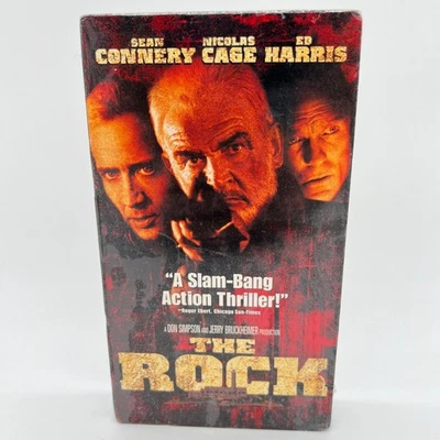 The Rock VHS SEALED 1996 Thriller Original Release Hollywood Pictures Fast Ship! - Image 1 of 4