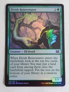 Elvish Rejuvenator #144 Double Masters 2022 Foil Magic the Gathering - Picture 1 of 2