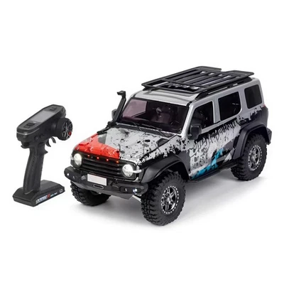 Coche de escalada 1/8 RC edición especial 4x4 vehículo todo terreno sobre orugas motor cepillado Foto 1 de 4