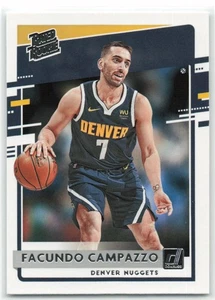 2020-21 Panini Chronicles Essentials Donruss Rated Rookie Facundo Campazzo #196  - Picture 1 of 2