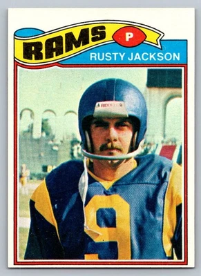 1977 Topps #42 Rusty Jackson Los Angeles Rams - Image 1 of 2