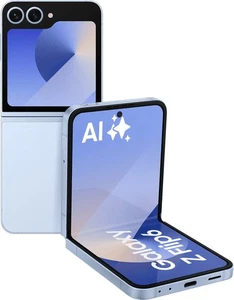 Samsung Galaxy Z Flip6 Dual-SIM Smartphone 256GB Blau Blue - Hervorragend - Bild 1 von 10