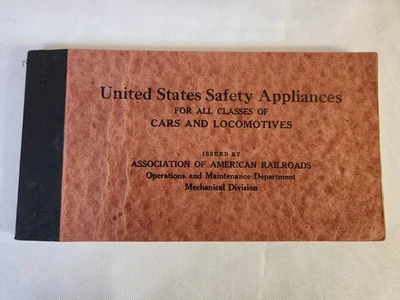 United States Safety Appliances All Classes of Locomotives and Cars 1950 - Image 1 of 4