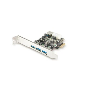 Vantec UGT-PC341 4-Port SuperSpeed USB 3.0 PCIe Hostkarte - Bild 1 von 2