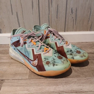 Nike LeBron 18 Low x Mimi Plange 'Daughters' 2021 CV7562-400 Men’s Size 11.5 - Image 1 of 4