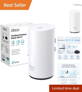 Ultimate Dual-Band WiFi 6 Booster: Water-Resistant for Home & Outdoor Use - Picture 1 of 12