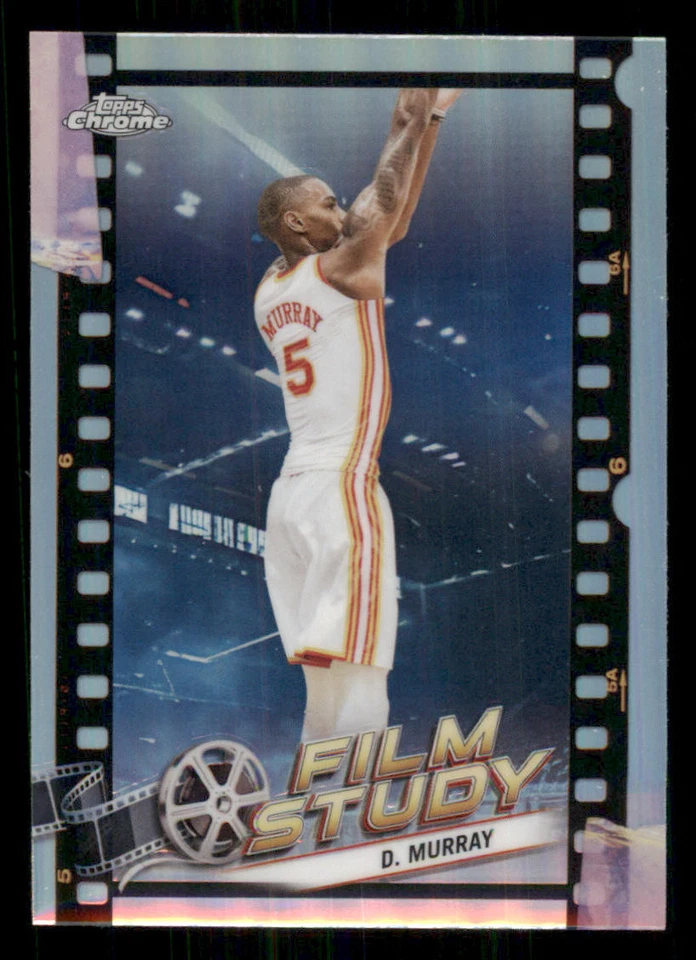 2023-24 Topps Chrome Film Study #FS1 Dejounte Murray - Image 1 of 2
