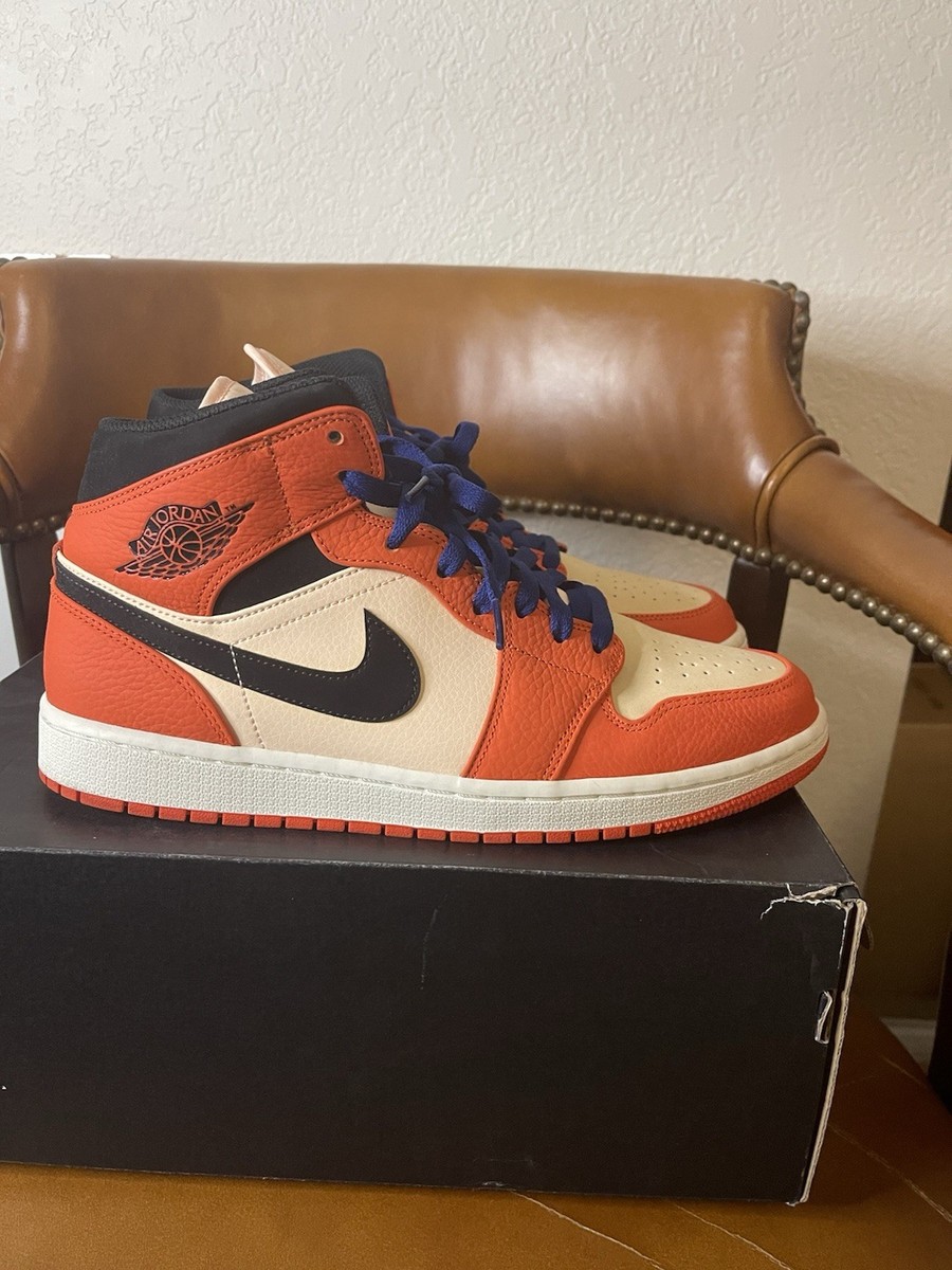Jordan 1 Retro SE Mid Team Orange | eBay