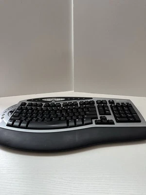 Microsoft Wireless Comfort Keyboard 1.0A Ergonomic Split Design No Dongle - Image 1 of 4