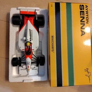 Near Mint Minichamps MP4/6 Ayrton Senna 1991 F1 1/18 Rare JAPAN - Picture 1 of 10