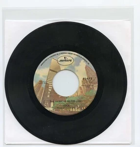 10CC The Things We Do For Love 45 VG- - Picture 1 of 1