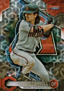 Corbin Carroll 2023 Bowman's Best #20 RC Diamand Backs Aqua Lava Refractor - Picture 1 of 2