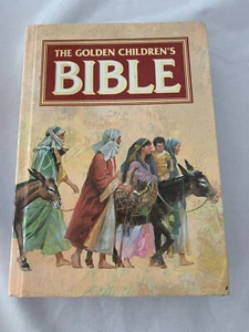 Vintage 1993 The Golden Children's Bible Hardcover Book 1965 Illustrated Color - Picture 1 of 6