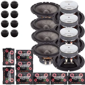 Sundown Audio 6,5" 250 Watt Peak 4 Ohm Komponenten Lautsprecher/Hochtöner Set 4 Paar - Bild 1 von 9