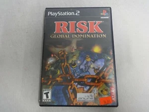 Risk Global Domination Sony Playstation 2 PS2 Game & Case No Manual Free Ship - Picture 1 of 3