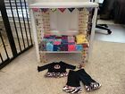 americam girl doll julie canopy bed with outfit And Book